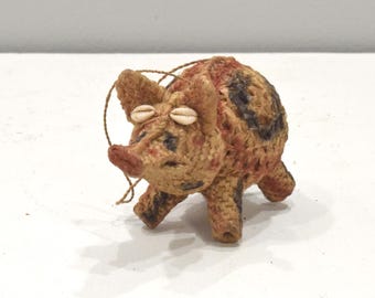 Papua New Guinea Woven Dolly Kaminabit Village Spirit Doll Sepik River Basin