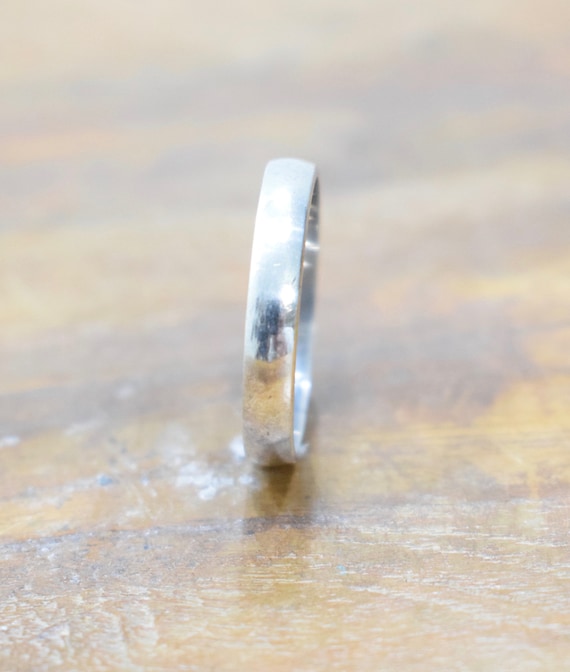 Ring Sterling Silver Wedding Band Ring
