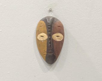 African Punu Tribe Male Passport Mask Gabon