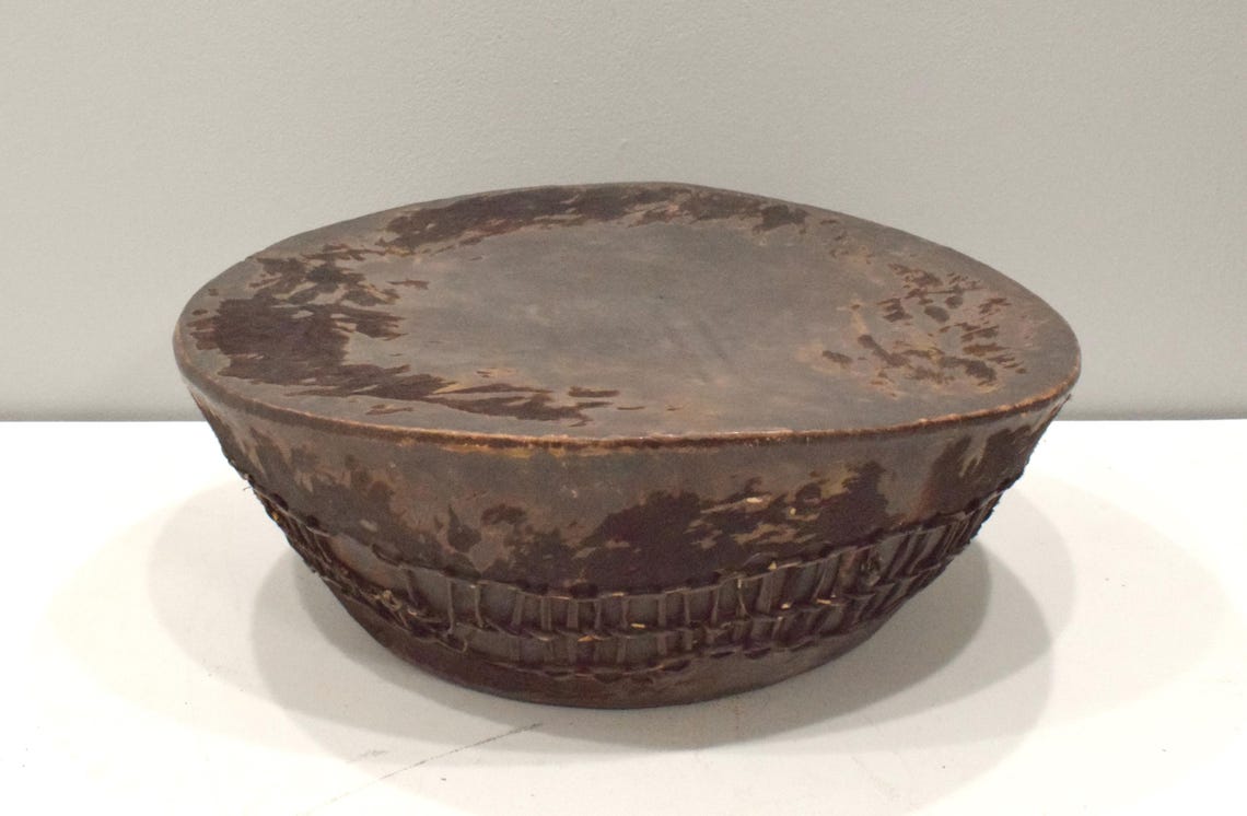 African Hide Ethiopian Drum, foto 2 di 5