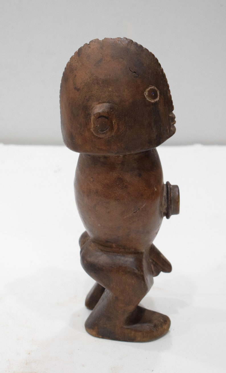 African Statue Zande Tribe Congo Abstract Carved Figure Zande Tribe
