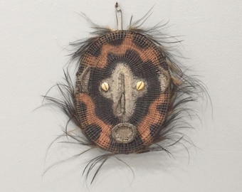Papua new Guinea Mask Abelam Yam Harvest Mask