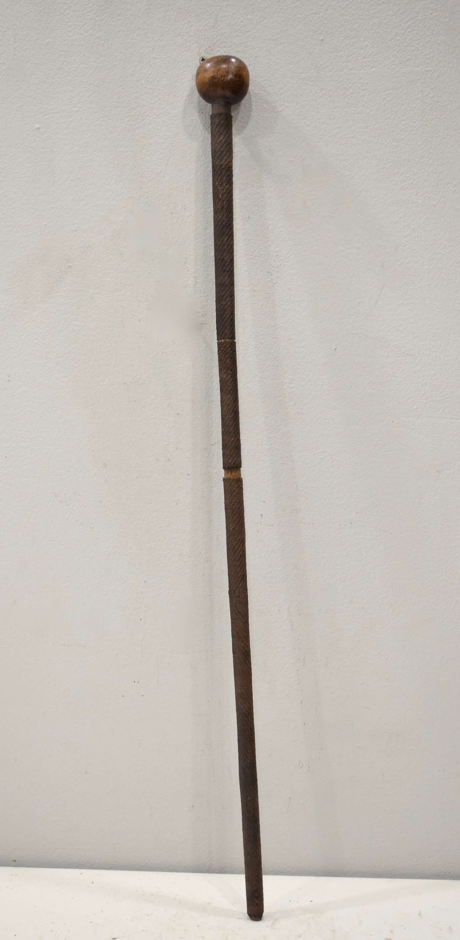 African Walking Stick Shona Bantu Tribe Zimbabwe Knob Kerrie Walking Stick