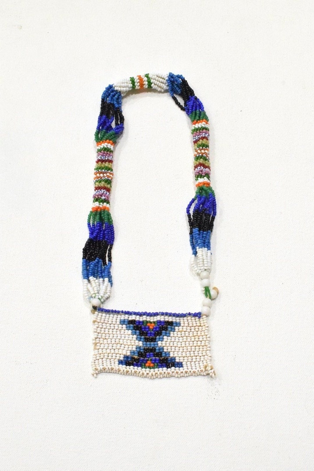 African Zulu Love Letter Beaded Necklace South Africa - Etsy