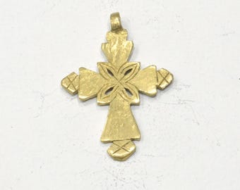 Ethiopian Gold Coptic Cross Tuareg Tribe North Africa