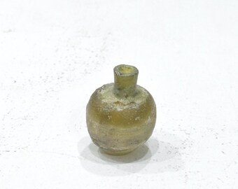Ancient Roman Glass Bottle