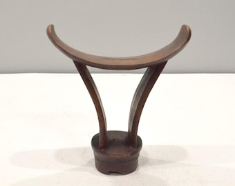 African Somali Boni Wood Headrest