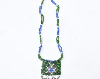 African Zulu Love Letter Beaded Necklace South Africa