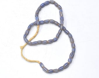 African Stripped Watermelon Beads Ghana
