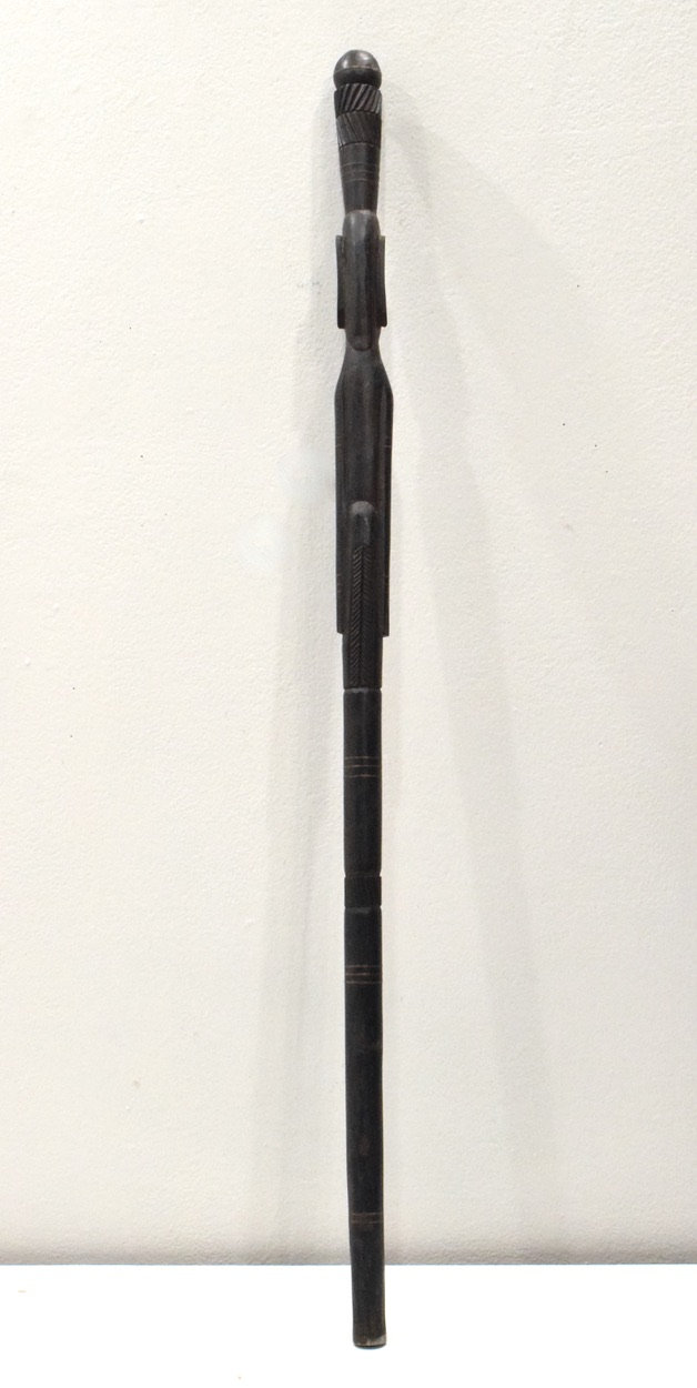 African Ebony Figurative Walking Stick Tanzania