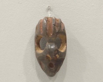 African Punu Tribe Male Passport Mask Gabon