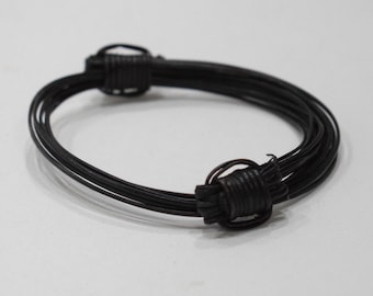 Pulsera de fibra vegetal africana, pulsera de pelo de elefante sintético, Kenia