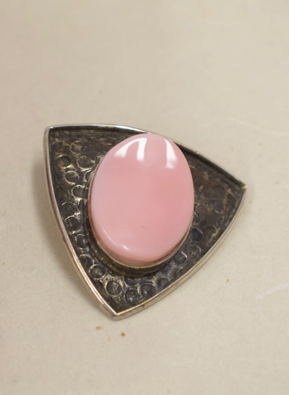 Pendant Sterling Silver Pink Shell Necklace