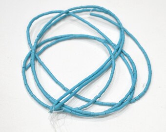 Beads Chinese Turquoise Heishi 2 Strands 3mm