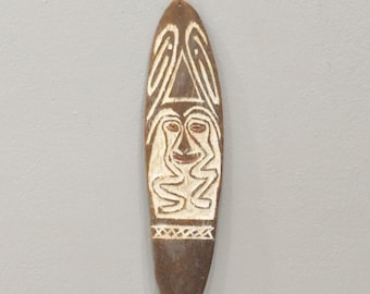 Papua New Guinea Bullroarer Namau Tribe Purari River Delta