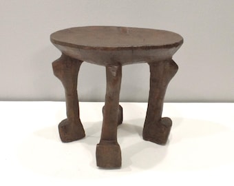 African Stool Duo Tribe Wood Stool Kenya