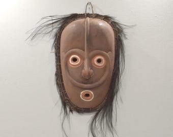 Papua New Guinea Big Mouth Spirit Mask Latmul Tribe