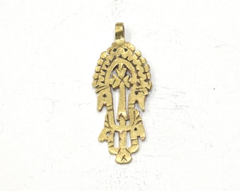 Ethiopian Gold Coptic Cross Tuareg Tribe North Africa