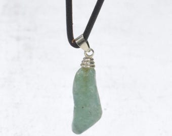 Roman Glass Chip Pendant