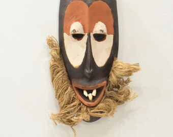 African Mask Malindi Warega Zaire Cows Teeth Malindi Mask