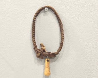 African Masai Goat Charm Necklace Kenya