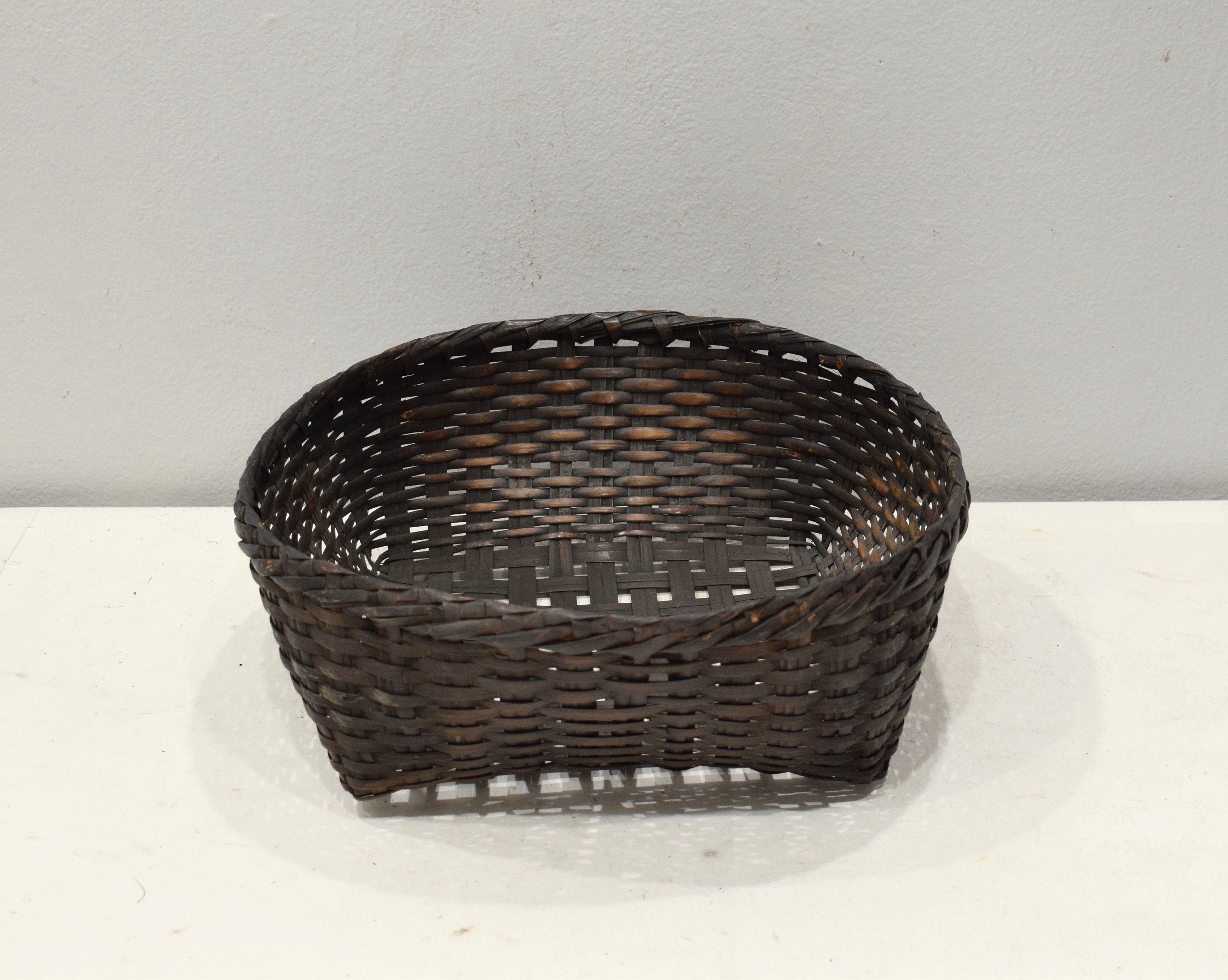 Basket Rattan Ifugao Philippines Woven Rattan Basket