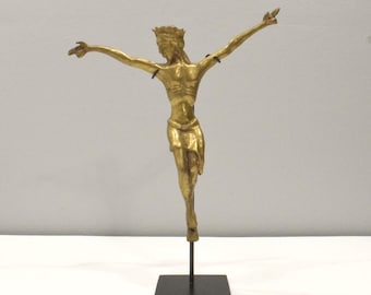 Bronze Jesus on The Cross Statue