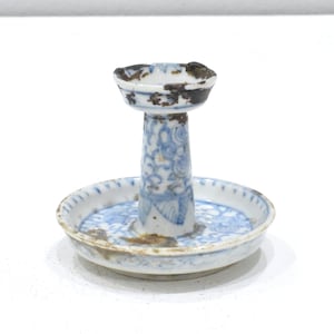 Chinese Blue and White Porcelain Oil Lamp