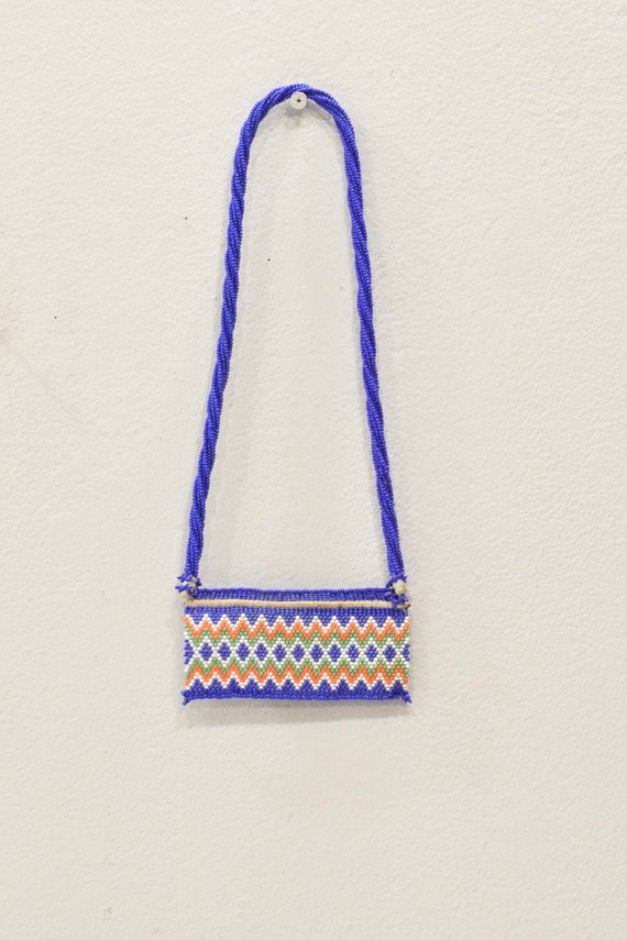 African Zulu Love Letter Beaded Necklace - Gem