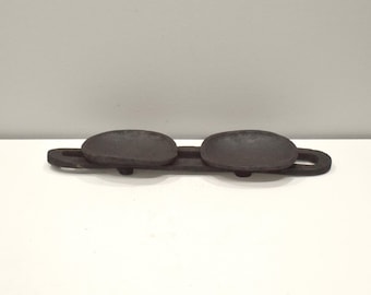 African Zulu Tribe Wood Meat Platter Serving Tray