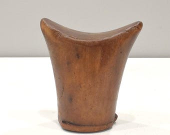 African Headrest Ethiopian Gurage Mens Wood Headrest