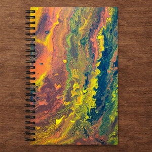 Colorful Aesthetic Spiral Journal