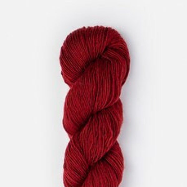 Woolstok Light in Red Rock - Blue Sky Fibers Fine Highland Wool - Single Ply Fingering Weight Yarn