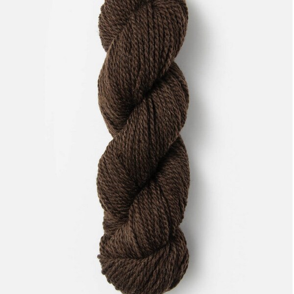 Woolstok in Dark Chocolate  - Blue Sky Fibers Fine Highland Wool - Worsted Weight Yarn