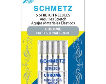 Agulha Stretch Cromada - Schmetz