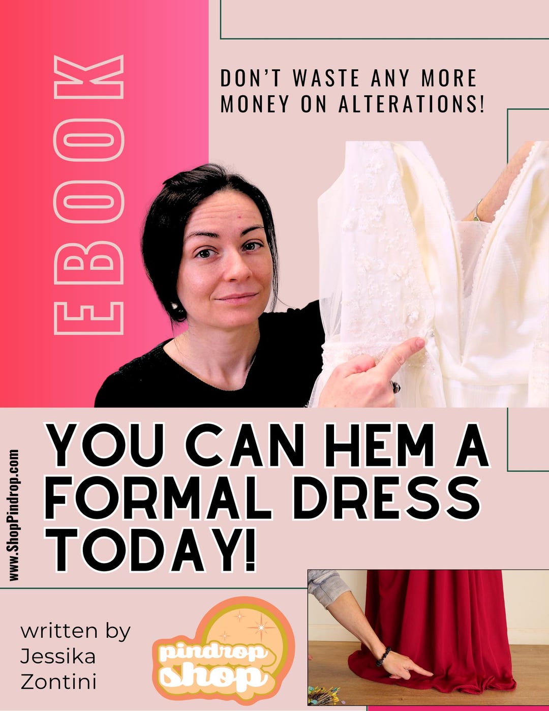 You Can Hem a Formal Dress Today Sewing Tutorial Ebook - Don't Waste Any More Money on Alterations - Etsy You Can Hem a Formal Dress Today Sewing Tutorial Ebook - Don't Waste Any More Money on Alterations - Etsy
