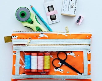 Twice As Nice Pouch by Aneela Hoey - Paper Booklet Sewing Pattern