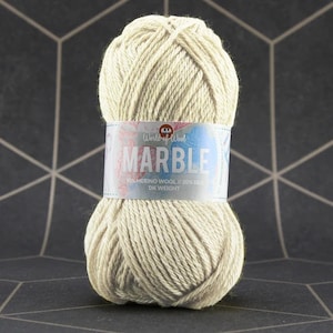 Feather - Marble DK by World of Wool - Wool / Silk Blend - DK Weight Yarn