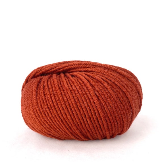 Burnt Orange - Semilla Grosso - 100% GOTS Organic Wool - BC Garn - bulky  weight yarn