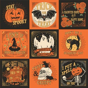 Home Sweet Haunt Panel - Moda