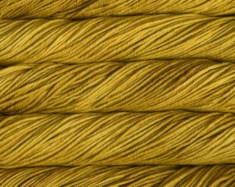 Rios in Frank Ochre - Malabrigo Merino Wool - 4 ply Worsted Weight Yarn