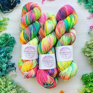 Joxer DK in Unicorn Barf - Brediculous Hand Dyed Yarn - Superwash Merino