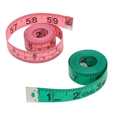 White Soft Tape Measure, Measuring Tape Sewing, Seamstress, Tailor Cloth  Flexible Ruler Tape, 60 Inch, 150 Cm 