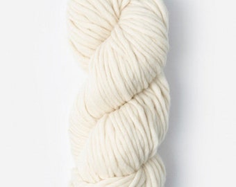 NIEUW SEPT 2023 - Woolstok North van Highland-fleece - Blue Sky Fibers - Fijne Highland-wol - Enkellaags supervolumineus garen