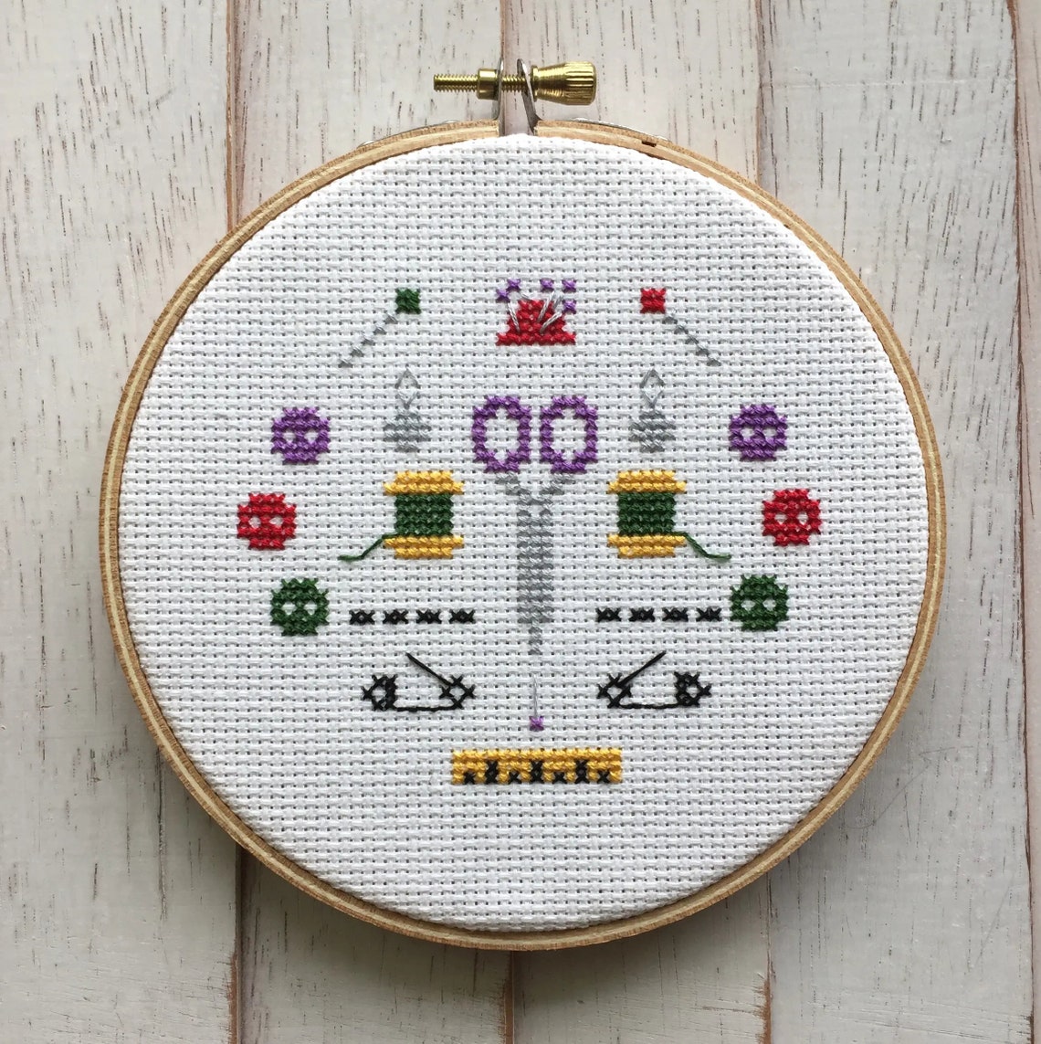 Stitch Notions Cross Stitch Kit by Spot Colors Comes with Etsy