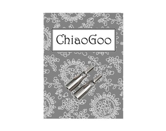 ChiaoGoo Swivel Adaptors for Interchangeable Circular Knitting Needles - Quads, Twist, Spin & more