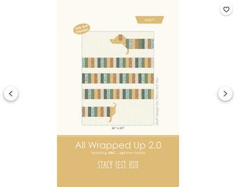All Wrapped Up 2.0 - Quilt Pattern by Stacy lest Hsu Designs - paper booklet pattern