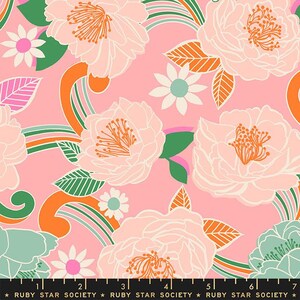Efflorescent in Balmy - Curio by Melody Miller - Ruby Star Society Fabrics