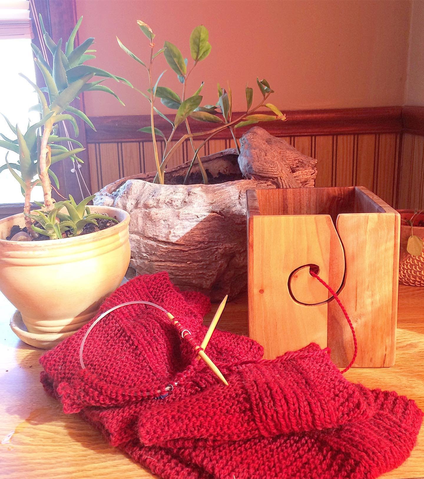 Handmade Yarn Boxes Knitting / Crochet Notion made from Etsy