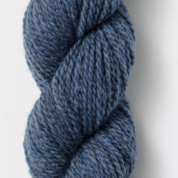 Woolstok in October Sky - Blue Sky Fibers Fine Highland Wool - Worsted Weight Yarn
